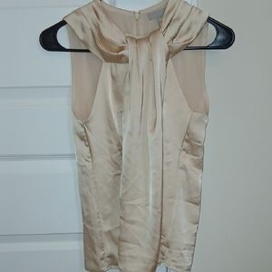 H&M Cream Satin Blouse
